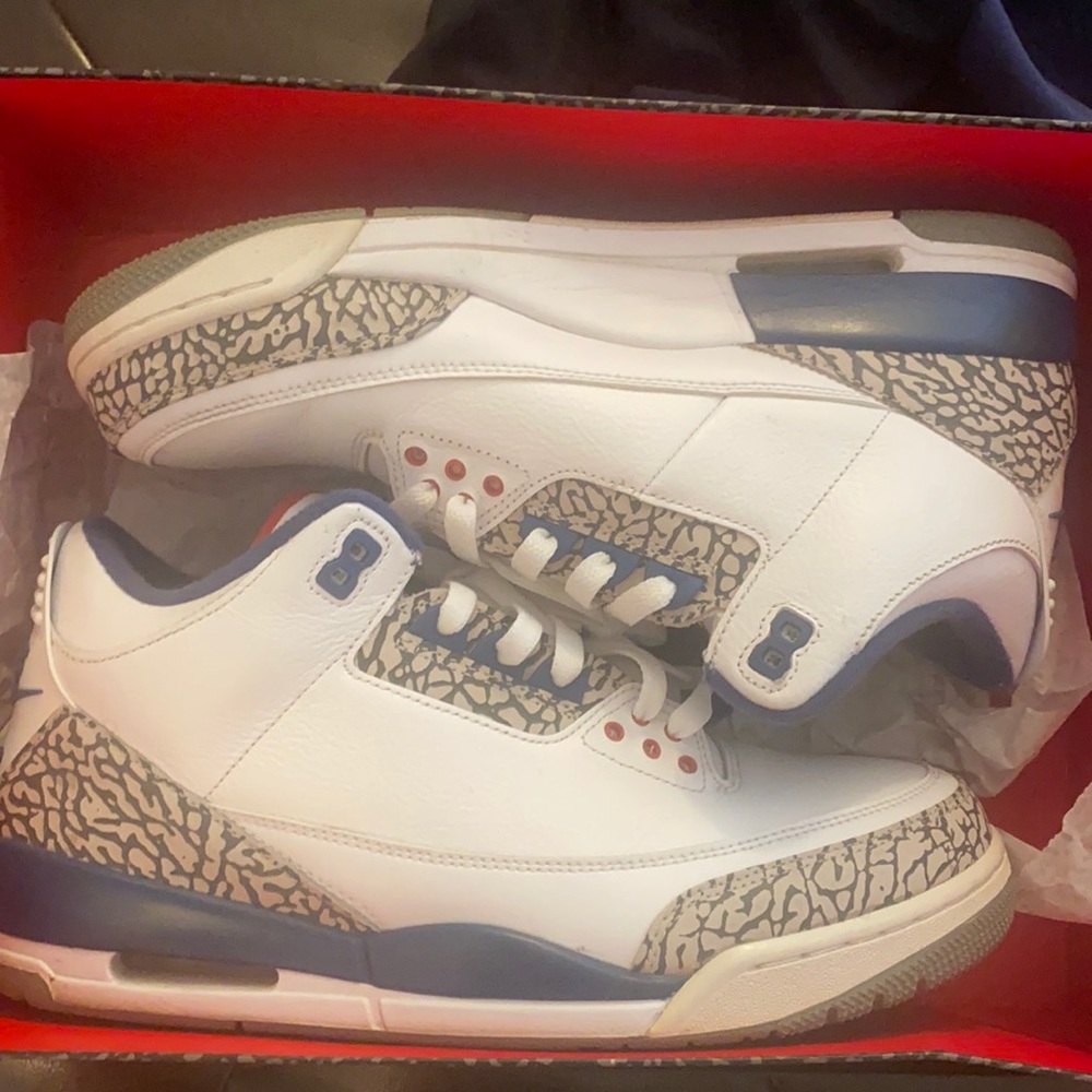 Retro 3 true blue